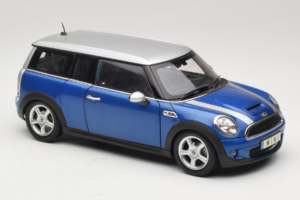 Mini Cooper S Clubman R55 Blå & Sølv Kyosho 1:18 80430421048 Metal — billede 6 af 8