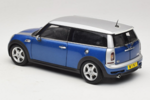 Mini Cooper S Clubman R55 Blå & Sølv Kyosho 1:18 80430421048 Metal — billede 7 af 8