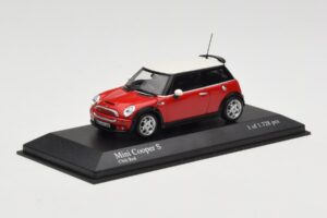 MINI Cooper S R53 Rød Minichamps 1:43 431138200 Metal — billede 2 af 5