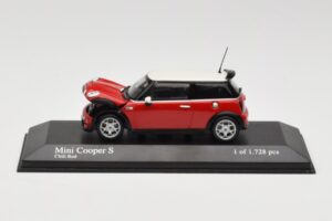 MINI Cooper S R53 Rød Minichamps 1:43 431138200 Metal — billede 5 af 5