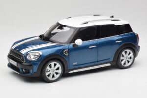 Mini Countryman F60 Island Blå & Hvid Kyosho 1:18 80432447940 Metal