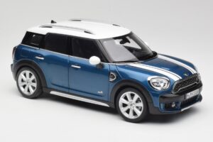 Mini Countryman F60 Island Blå & Hvid Kyosho 1:18 80432447940 Metal — billede 6 af 8