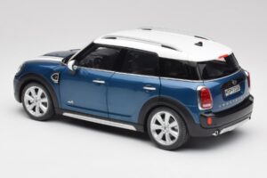 Mini Countryman F60 Island Blå & Hvid Kyosho 1:18 80432447940 Metal — billede 7 af 8