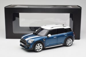 Mini Countryman F60 Island Blå & Hvid Kyosho 1:18 80432447940 Metal — billede 8 af 8