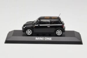 Mini One R50 Sort Med Sort Tag Minichamps 1:43 MINI005 Metal