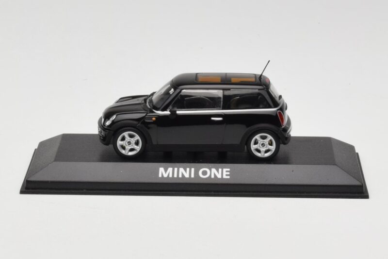 Mini One R50 Sort Med Sort Tag Minichamps 1:43 MINI005 Metal