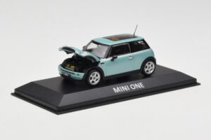 Mini One R50 Lysegrøn Med Lysegrønt Tag Minichamps 1:43 MINI003 Metal — billede 2 af 4