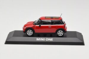 Mini One R50 Rød Med Rødt Tag Minichamps 1:43 MINI001 Metal