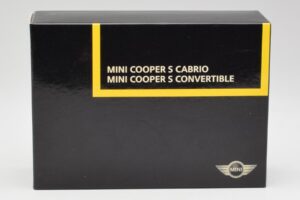 Mini Cooper S R57 Cabriolet Sort Minichamps 1:43 80422148818 Metal — billede 2 af 4