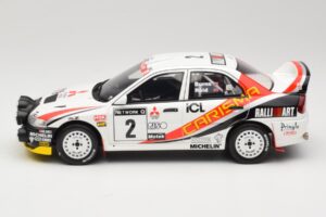Mitsubishi Carisma GT Group N2 R. Burns / R. Reid RAC Rally 1997 Hvid Otto 1:18 OT1192 Resin — billede 3 af 6