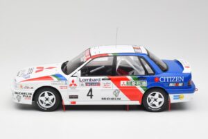Mitsubishi Galant VR-4 #4 A. Vatanen RAC Rally 1990 IXO 1:18 18RMC192B Metal — billede 3 af 6