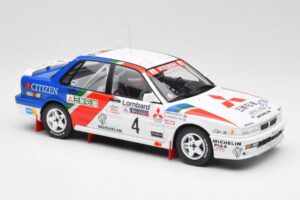 Mitsubishi Galant VR-4 #4 A. Vatanen RAC Rally 1990 IXO 1:18 18RMC192B Metal — billede 4 af 6