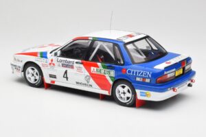 Mitsubishi Galant VR-4 #4 A. Vatanen RAC Rally 1990 IXO 1:18 18RMC192B Metal — billede 5 af 6