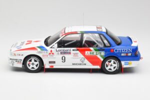 Mitsubishi Galant VR-4 #9 K. Eriksson / S. Parmander RAC Rally 1990 IXO 1:18 18RMC192A Metal — billede 3 af 6