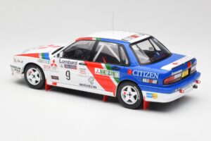 Mitsubishi Galant VR-4 #9 K. Eriksson / S. Parmander RAC Rally 1990 IXO 1:18 18RMC192A Metal — billede 5 af 6