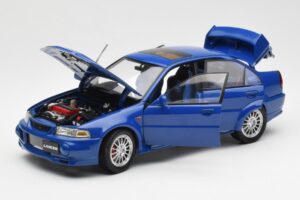Mitsubishi Lancer EVO VI Blå RHD AUTOart 1:18 77151 Metal — billede 2 af 8