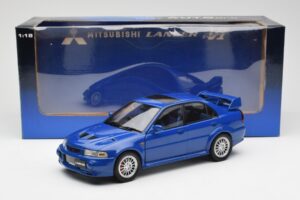 Mitsubishi Lancer EVO VI Blå RHD AUTOart 1:18 77151 Metal — billede 8 af 8