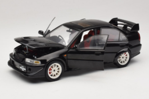 Mitsubishi Lancer Evo VI Tommi Makinen Edition Sort AUTOart 1:18 77158 Metal — billede 2 af 8