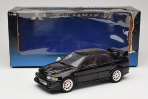 Mitsubishi Lancer Evo VI Tommi Makinen Edition Sort AUTOart 1:18 77158 Metal — billede 8 af 8