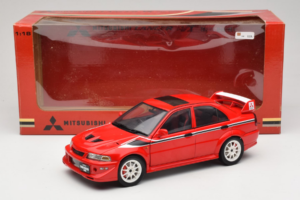 Mitsubishi Lancer Evo VI Tommi Makinen Edition Rød AUTOart 1:18 77156 Metal — billede 8 af 8