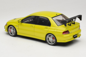 Mitsubishi Lancer Evo VII Mustard Yellow AUTOart 1:18 77166 Metal — billede 5 af 8
