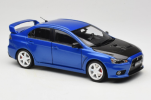 Mitsubishi Lancer Evolution X Blå OEM 1:18 MLE01 Metal — billede 6 af 8