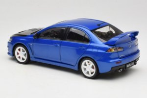 Mitsubishi Lancer Evolution X Blå OEM 1:18 MLE01 Metal — billede 7 af 8