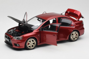 Mitsubishi Lancer Evolution X Rød OEM 1:18 MLE02 Metal — billede 2 af 8