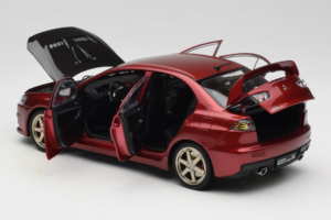 Mitsubishi Lancer Evolution X Rød OEM 1:18 MLE02 Metal — billede 5 af 8