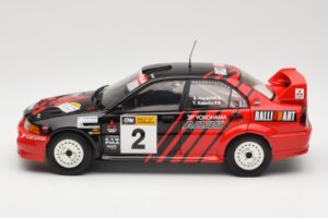 Mitsubishi Lancer Evolution VI #2 Y. Kataoka / S. Hayashi Winner Rally Canberra 1999 AUTOart 1:18 89942 Metal — billede 4 af 8