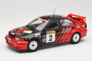 Mitsubishi Lancer Evolution VI #2 Y. Kataoka / S. Hayashi Winner Rally Canberra 1999 AUTOart 1:18 89942 Metal