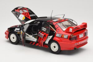 Mitsubishi Lancer Evolution VI #2 Y. Kataoka / S. Hayashi Winner Rally Canberra 1999 AUTOart 1:18 89942 Metal — billede 5 af 8