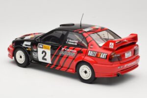 Mitsubishi Lancer Evolution VI #2 Y. Kataoka / S. Hayashi Winner Rally Canberra 1999 AUTOart 1:18 89942 Metal — billede 7 af 8