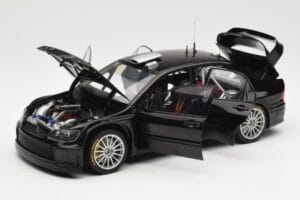 Mitsubishi Lancer Evolution WRC Plain Body Sort AUTOart 1:18 80528 Metal — billede 2 af 8