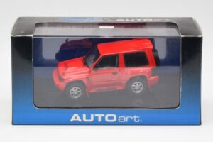 Mitsubishi Pajero Evo Rød AUTOart 1:43 57203 Metal — billede 4 af 4