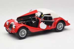 Morgan 4/4 Plus Competition Hardtop Rød Kyosho 1:18 08114R Metal — billede 2 af 8