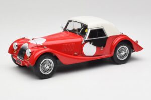 Morgan 4/4 Plus Competition Hardtop Rød Kyosho 1:18 08114R Metal