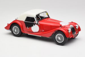Morgan 4/4 Plus Competition Hardtop Rød Kyosho 1:18 08114R Metal — billede 6 af 8