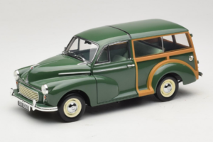 Morris Minor 1000 Traveller Grøn Minichamps 1:18 150137011 Metal