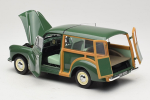 Morris Minor 1000 Traveller Grøn Minichamps 1:18 150137011 Metal — billede 5 af 8
