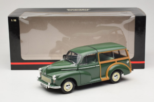 Morris Minor 1000 Traveller Grøn Minichamps 1:18 150137011 Metal — billede 8 af 8
