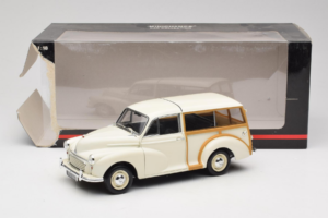 Morris Minor Traveller Hvid Minichamps 1:18 150137010 Metal — billede 9 af 9
