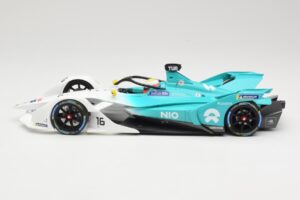 NIO 004 Team NIO #16 O. Turvey Formula E Season 5 2019 Minichamps 1:18 114180016 Metal — billede 3 af 6