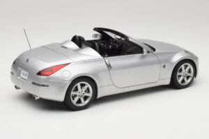 Nissan 350Z Z33 Roadster Diamond Sølv AUTOart 1:18 77371 Metal — billede 3 af 8