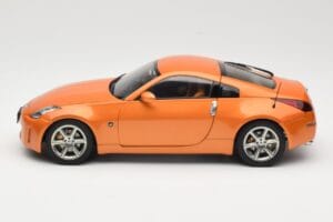 Nissan 350Z Z33 Sunset Orange AUTOart 1:18 77312 Metal — billede 4 af 8