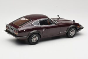 Nissan Fairlady 240Z-G S30 Bordeauxrød Kyosho 1:18 08212M Metal — billede 3 af 8