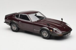 Nissan Fairlady 240Z-G S30 Bordeauxrød Kyosho 1:18 08212M Metal — billede 6 af 8