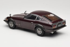 Nissan Fairlady 240Z-G S30 Bordeauxrød Kyosho 1:18 08212M Metal — billede 7 af 8