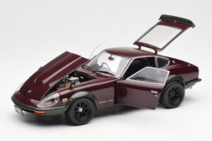 Nissan Fairlady 240ZG Brun Kyosho 1:18 08217M Metal — billede 2 af 8