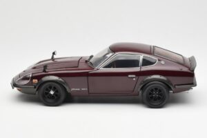 Nissan Fairlady 240ZG Brun Kyosho 1:18 08217M Metal — billede 4 af 8